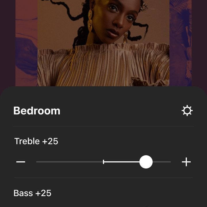 Sonos S2 app screenshot.