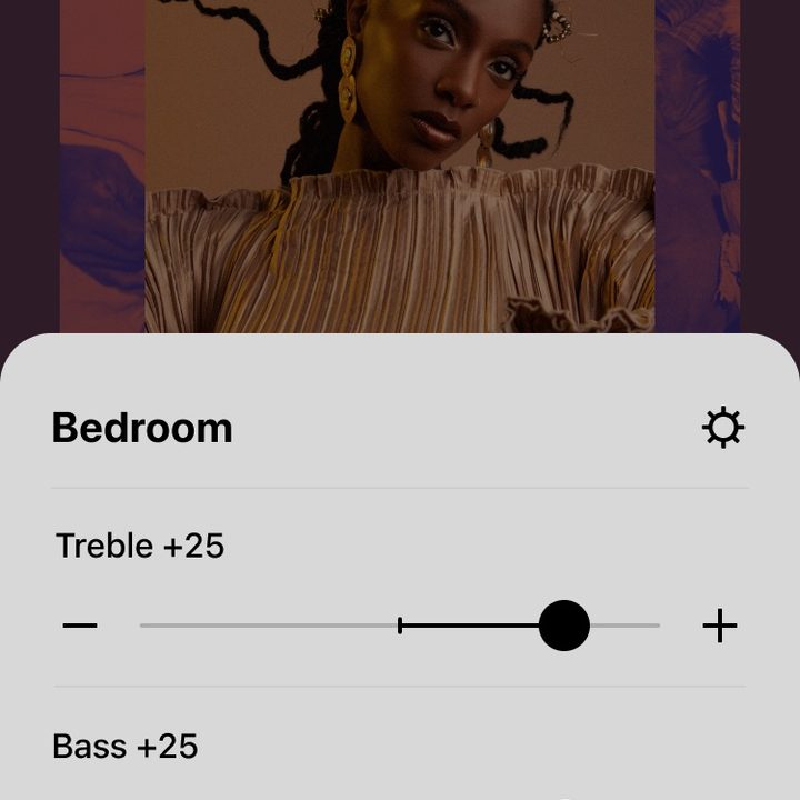 Sonos S2 app screenshot.