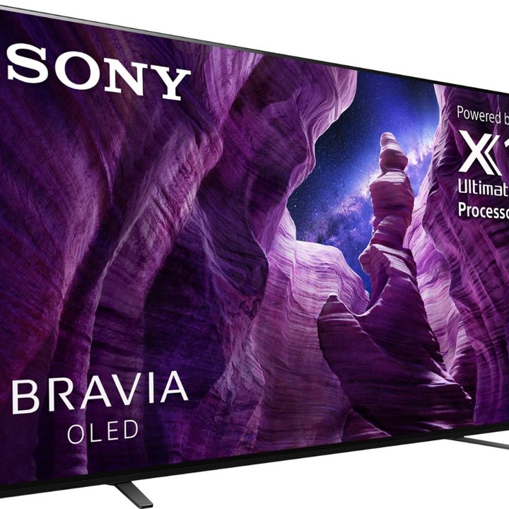 Sony 65 Class A8H Series OLED 4K UHD Smart Android TV.