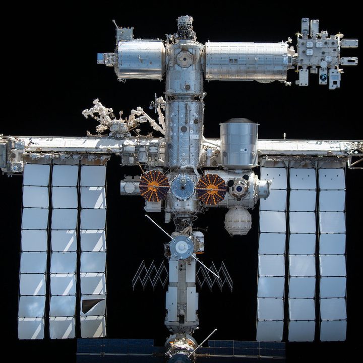 The International Space Station.