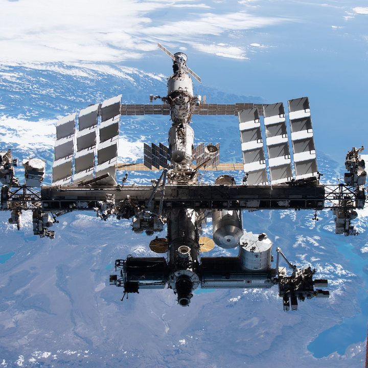 The International Space Station.