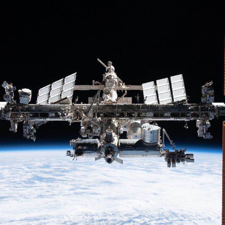 The International Space Station.