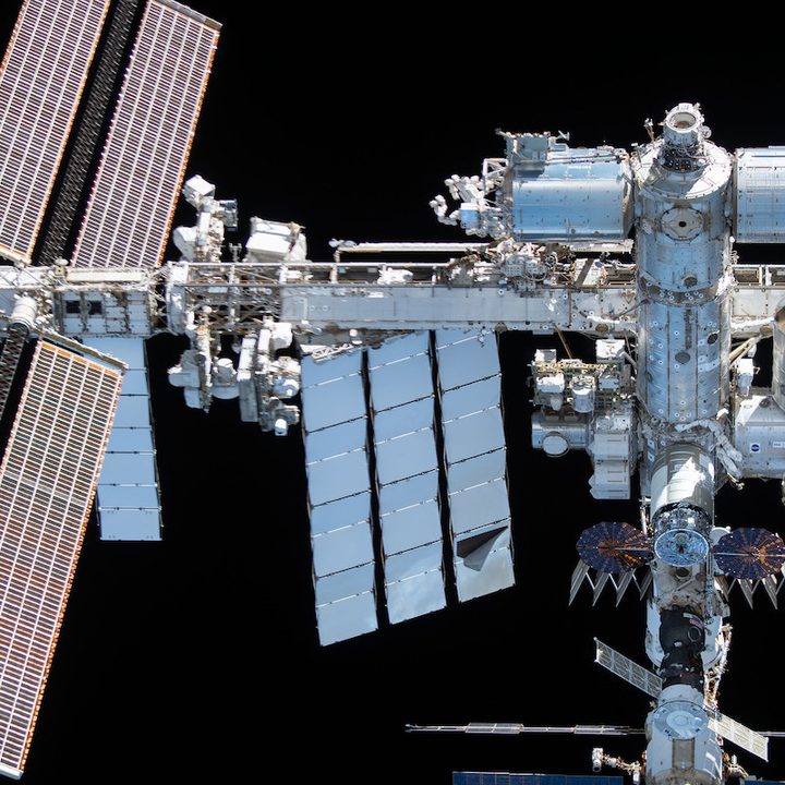 The International Space Station.