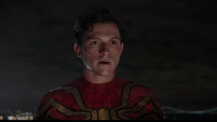 Tom Holland in Spider-Man: No Way Home.
