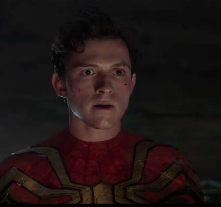 Tom Holland in Spider-Man: No Way Home.