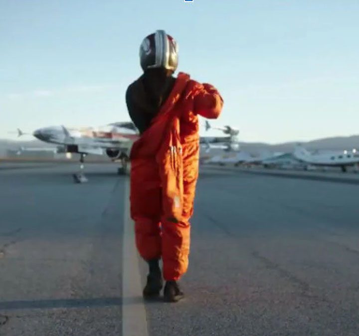 Patty Jenkins in the Rogue Squadron announcement video.