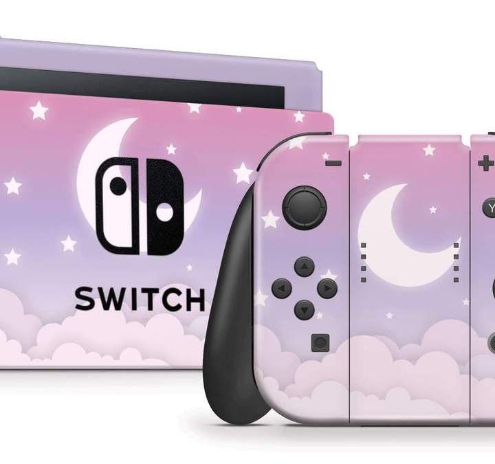 StickyBunny Cute Lunar Sky Skin on Nintendo Switch