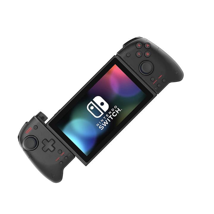 The Split Pad Pro connected to a Switch.