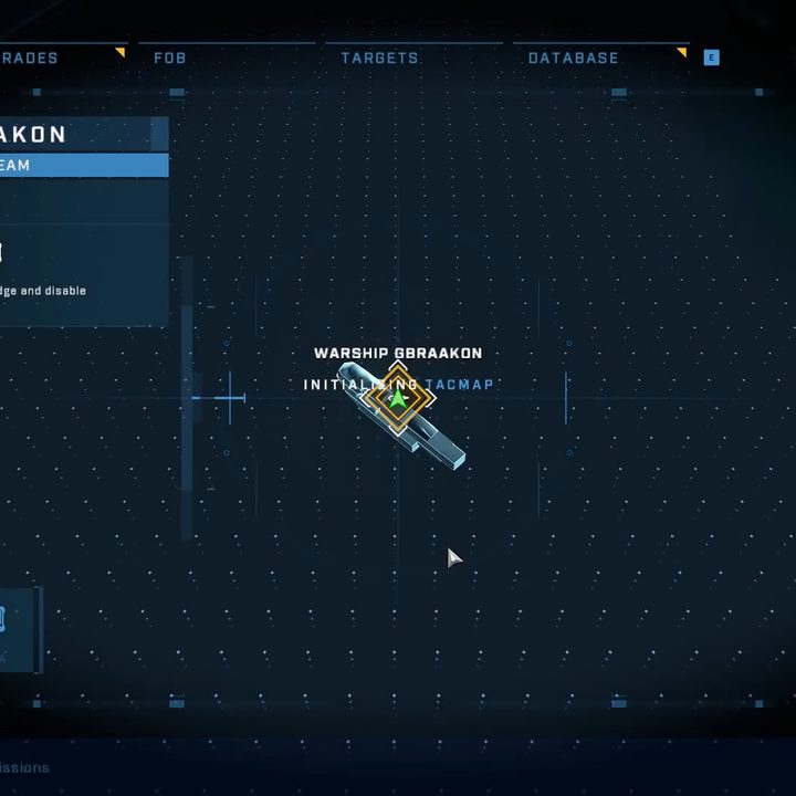 A map of a warship.