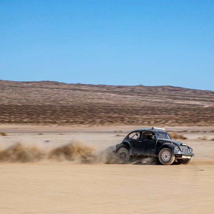 Volkswagen Beetle desert