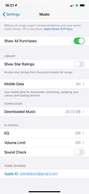 how to share apple music library mac ios 3 use home sharing on 1 345x746