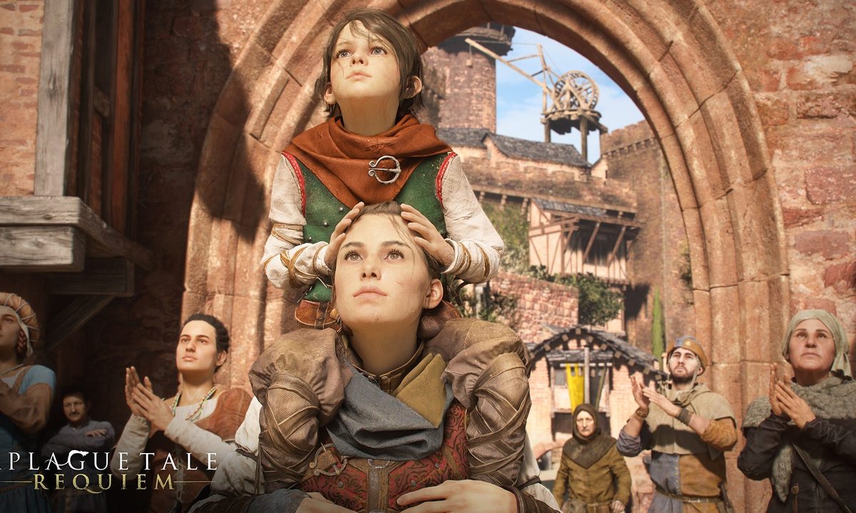 The siblings in A Plague Tale: Requiem walk together.