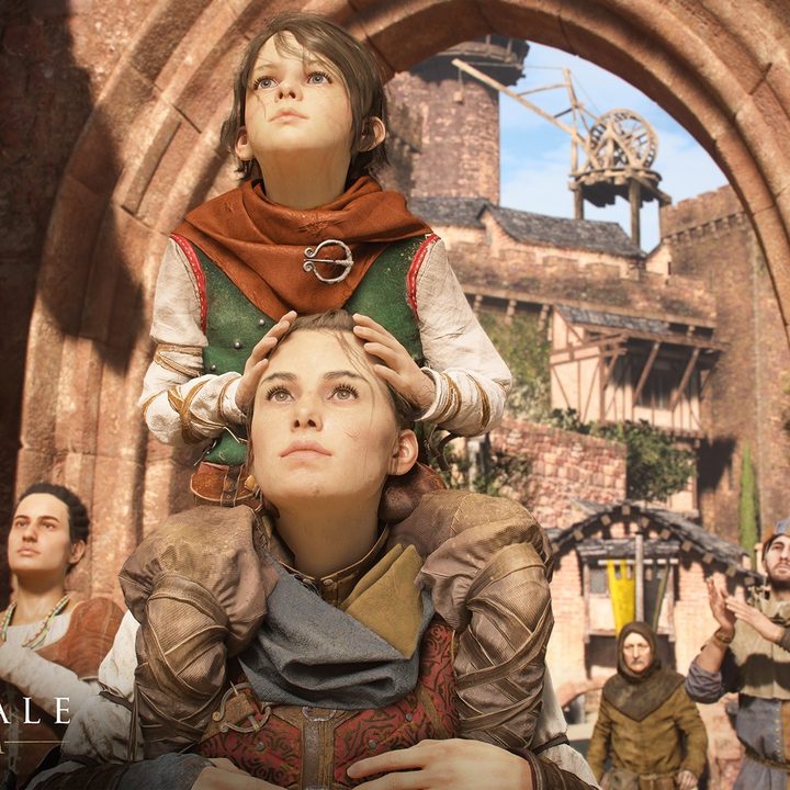 The siblings in A Plague Tale: Requiem walk together.