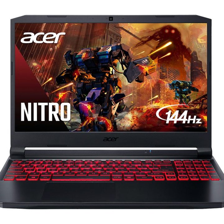 Acer Nitro 5 on a white background.