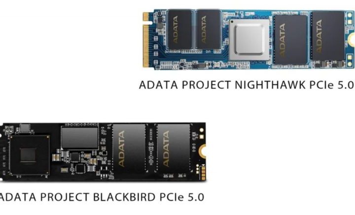 Two PCIe 5.0 SSDs from Adata.