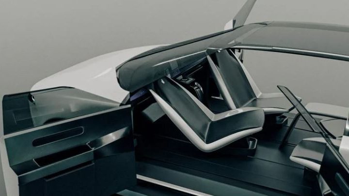The interior of the rumored Apple Car.