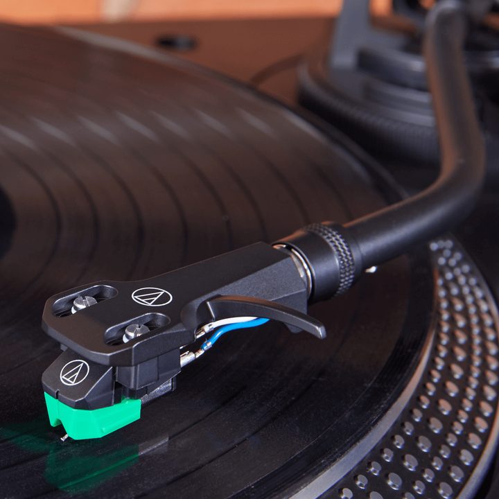 The Audio Technica AT-LP120XUSB turntable.