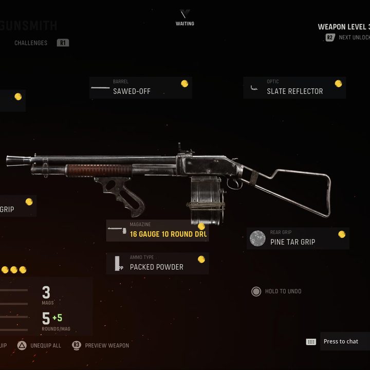 Combat Shotgun in Call of Duty: Vanguard.