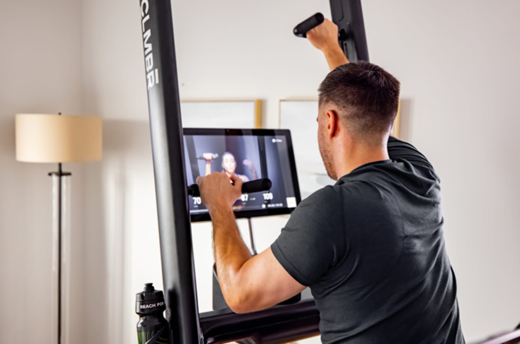 CLIMBR home gym equipment.