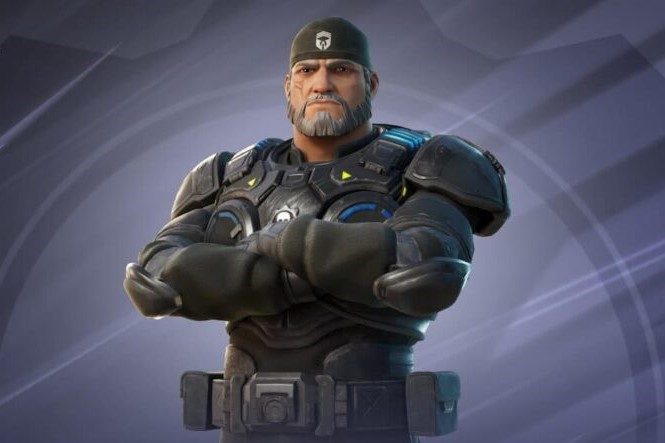 Marcus Fenix from Fortnite.