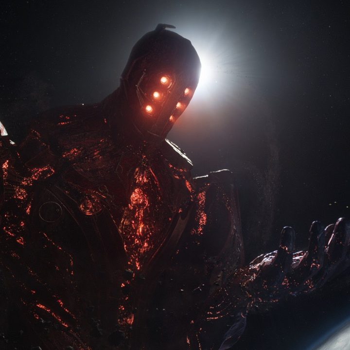 An image of the celestial Arishem from Marvel's "Eternals."