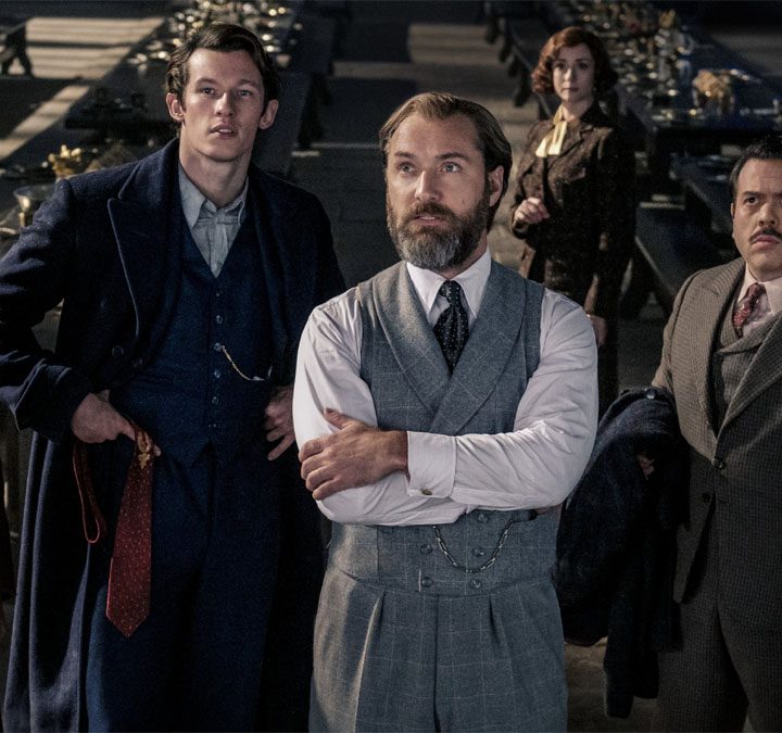 The cast of Fantastic Beasts: The Secrets of Dumbledore.