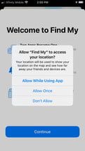 how to use the find my app on iphone findintro1 121x216