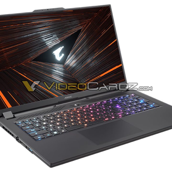 The new Gigabyte Aorus 2022 laptop.