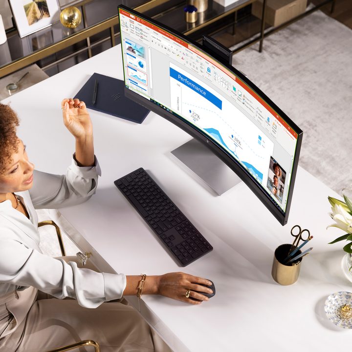 HP's E series monitors are Zoom certified.