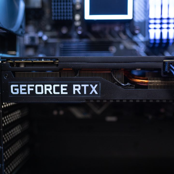 Graphics card in the HP Omen 45L.
