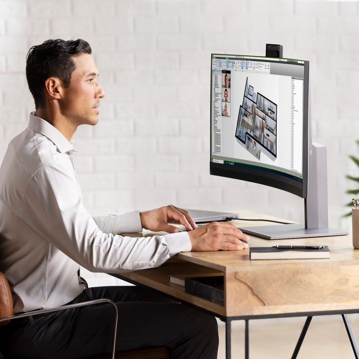 HP's new z34c G3 is all about hybrid work.