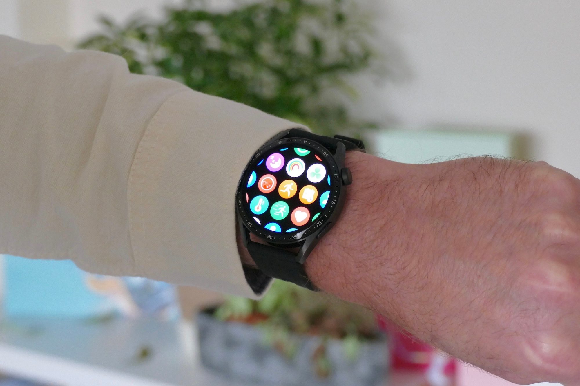 Huawei Watch GT 3 menu.