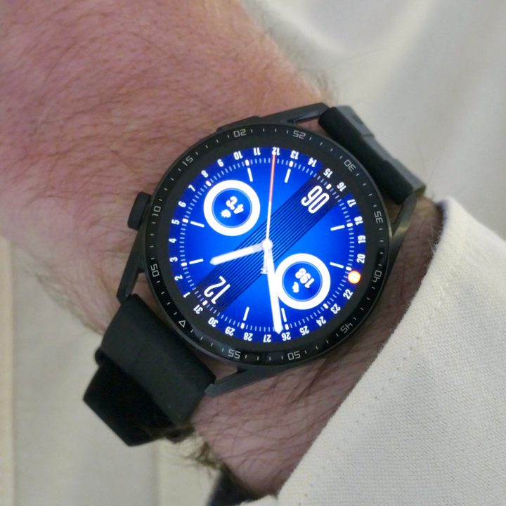 Huawei Watch GT 3 on wrist. Source: Huawei official.