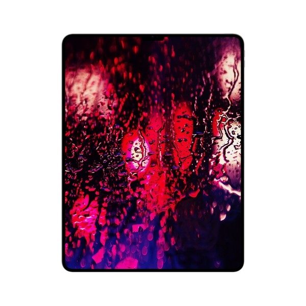 iPad Pro 2022 render with notch at the top.