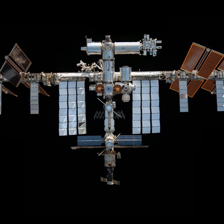 The International Space Station.