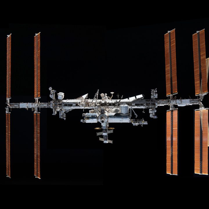 The International Space Station.