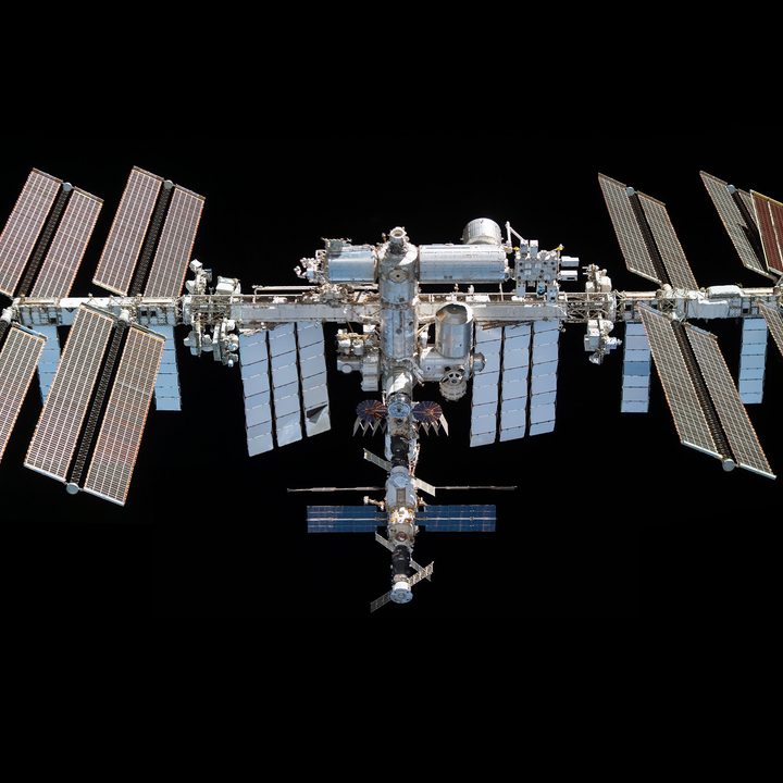 The International Space Station.