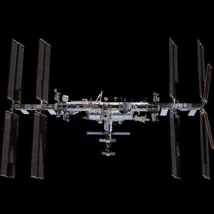 The International Space Station.