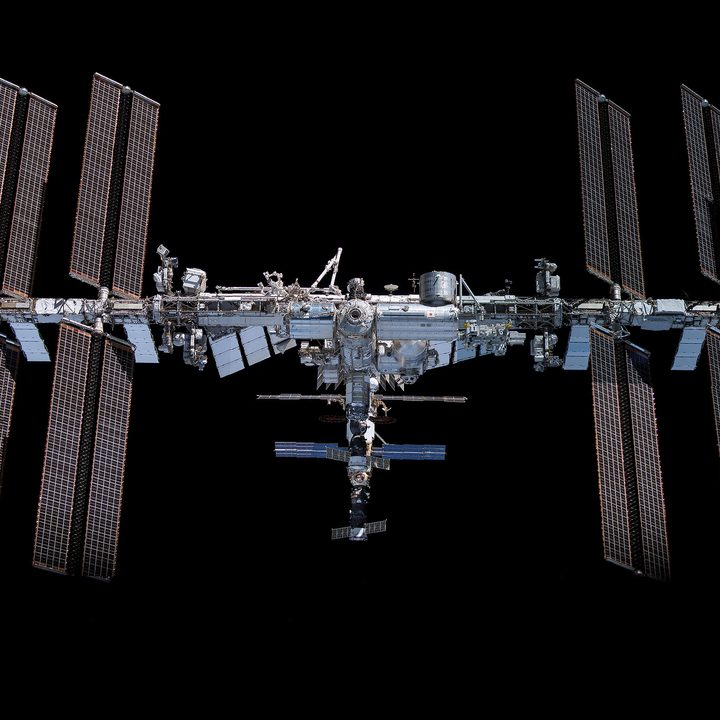 The International Space Station.