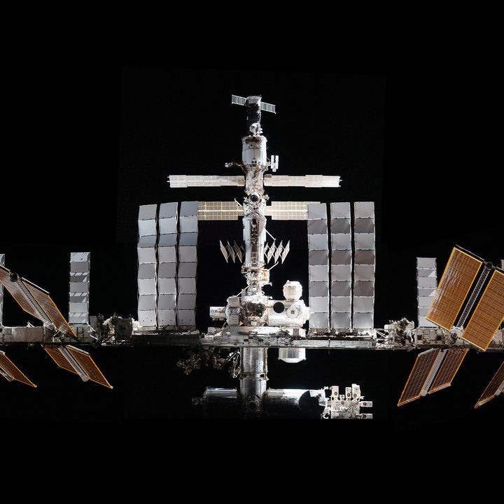 The International Space Station.