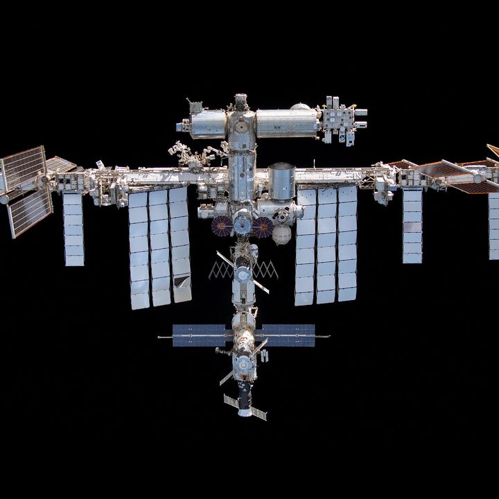 The International Space Station.