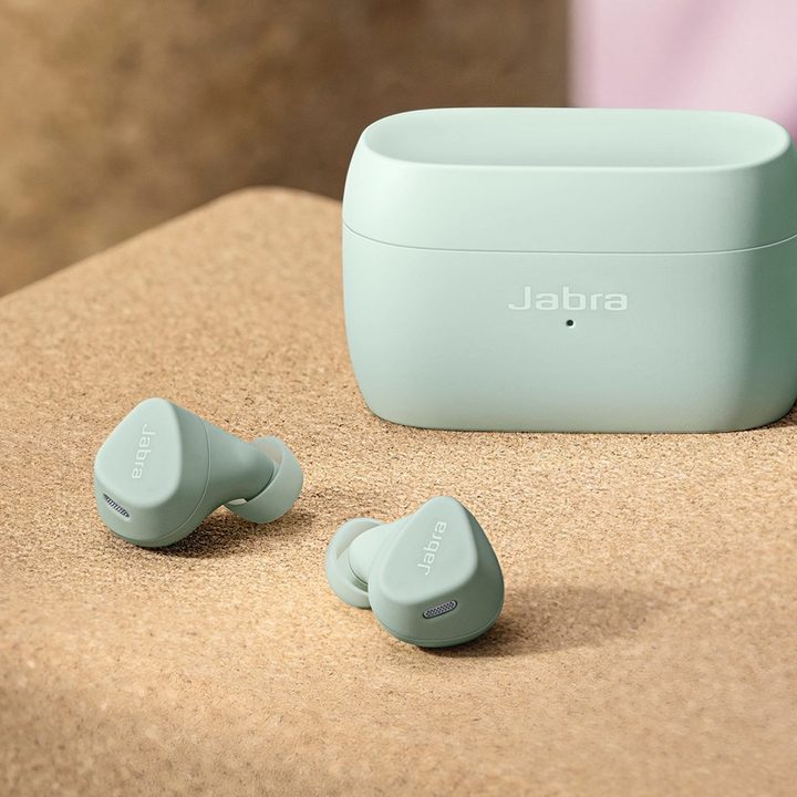 Jabra Elite 4 Active earbuds.