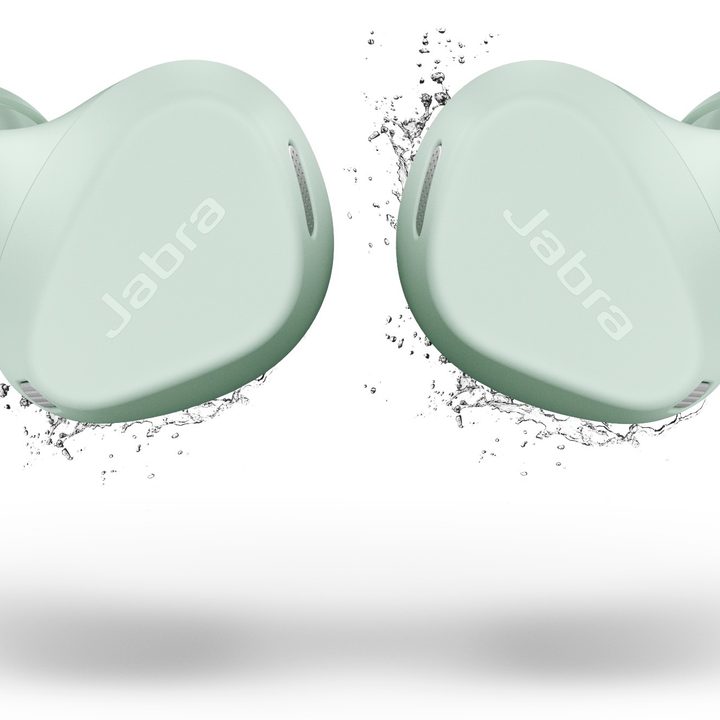 Jabra Elite 4 Active earbuds.