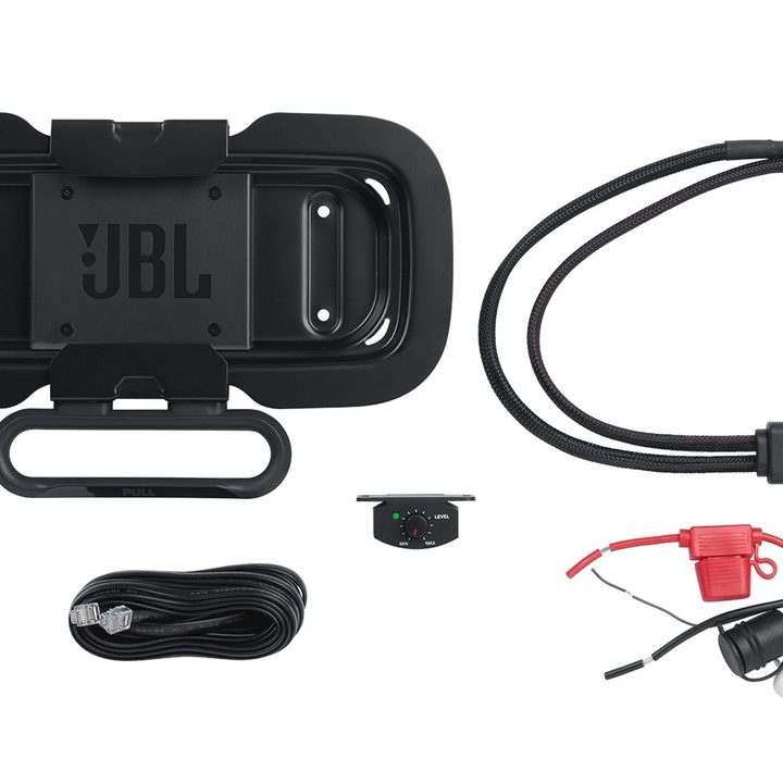 JBL BassPro Go Bluetooth speaker accessories.
