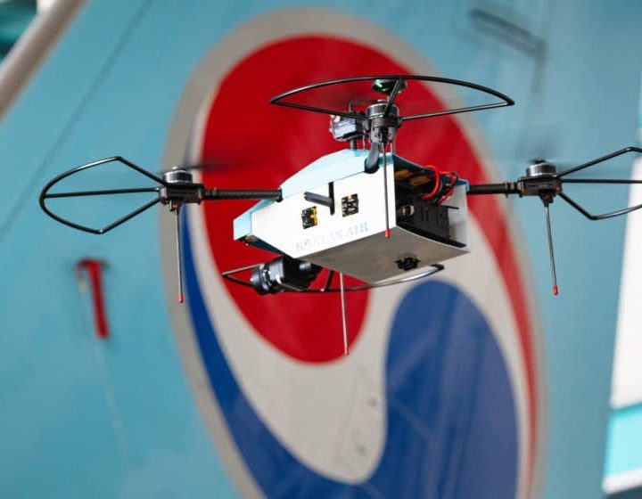 One of Korean Air's inspection drones.