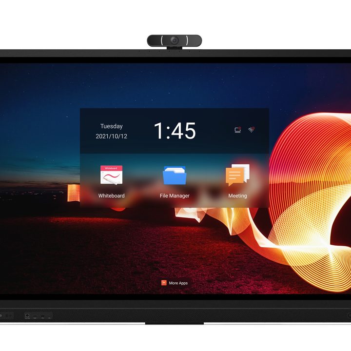 Lenovo's ThinkVision displays are designed for remote and in-person collaboration