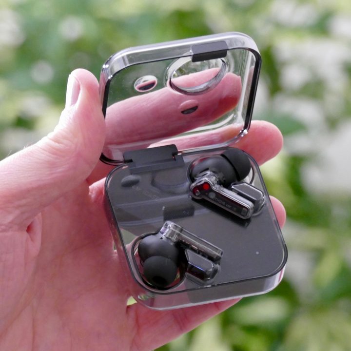 Open Nothing Ear 1 Black Edition case.
