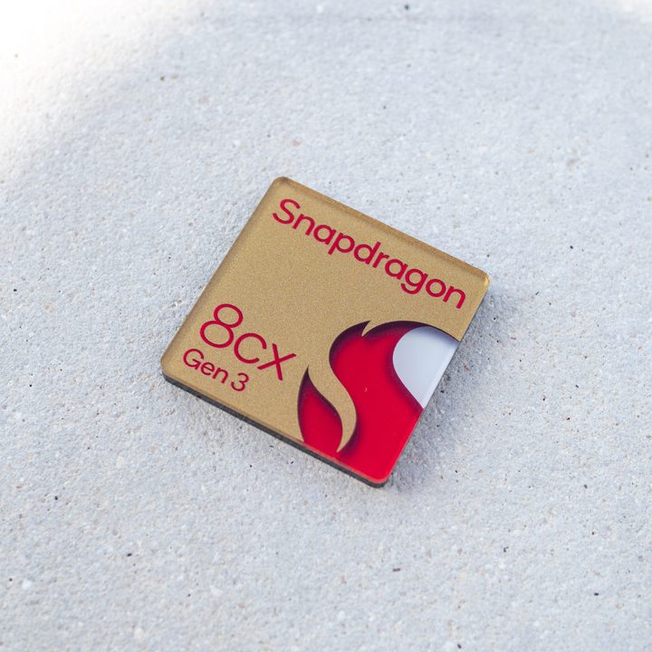 Qualcomm Snapdragon 8cx Gen 3 platform.