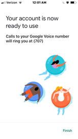 how to set up google voice ready