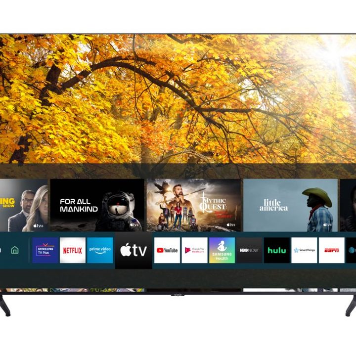 Samsung 65-inch Class 7 Series LED 4K UHD Smart Tizen TV.